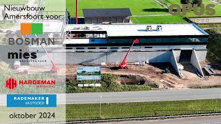 Bouwupdate Nieuwbouw Bosman Amersfoort [upl. by Anilat]