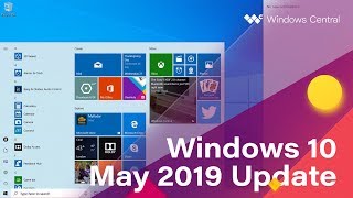 Windows 10 May 2019 Update  Official Release Demo Version 1903 [upl. by Blas]