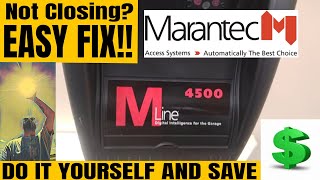 🔩Marantec Garage Door Opener Closing Problems🔩 [upl. by Leanor]