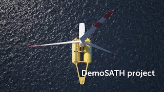 DemoSATH Floating offshore wind project [upl. by Shaylah649]