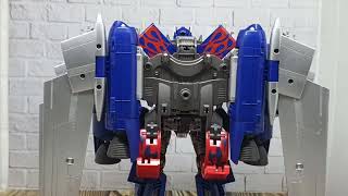 Optimus Prime Jetwing  APS01u  Stop Motion  SuperHiro Action [upl. by Ok542]