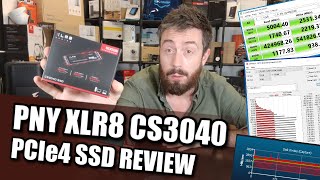 PNY XLR8 CS3040 PCIe4 SSD Review  Still Worth It [upl. by Nuy]