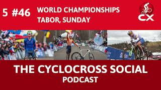 Cyclocross World Chamampionships Tabor 2024 Day 2  Cyclocross Social Podcast S5E46 [upl. by Aissac]