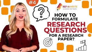 4 How to Formulate Research Questions for a Research Paper [upl. by Sucitivel]