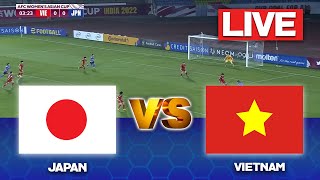 🔴Japan w U20 vs Vietnam w U20 live score AFC U20 Womens Asian Cup Live 2 [upl. by Gael]