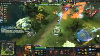 Dignitas vs Mouz TI3 Group A game 1 [upl. by Meeki]