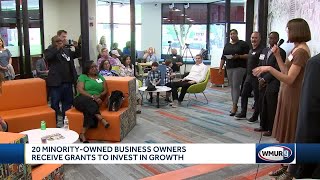 20 minorityowned business owners in Manchester receive grants [upl. by Allanson]