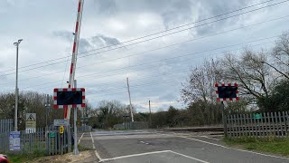 Lolham level crossing Cambridgeshire [upl. by Terriss91]