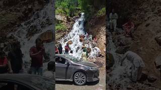 Beautifut waterfall nature travel shorts pakistan foryou truthtravelling waterfall beautiful [upl. by Llirret76]