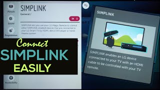 How To Connect LG TV To Home Theater Using SIMPLINK [upl. by Shayla112]