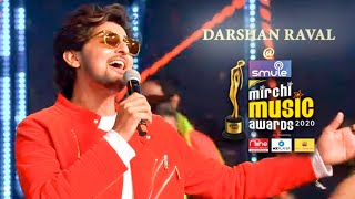 Darshan Raval rocks the stage of Smule Mirchi Music Awards 2020  KAMARIYA  CHOGADA TARA [upl. by Llevert]