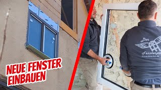 Neue Fenster einbauen Fenster ausmessen und Fenster montieren  SchrittfürSchritt Tutorial 2024 [upl. by Papagena564]