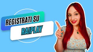 Come registrarsi su RAIPLAY [upl. by Vil]