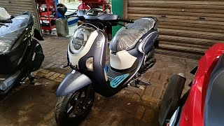 NEW SCOOPY 2025 FASHION BIRU PUTIH SCOOPY2025 [upl. by Nnylassej51]