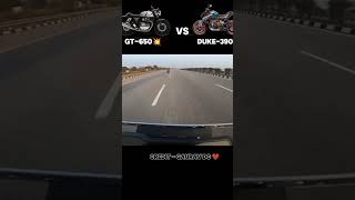 gt 650 vs ktm duke 390 😎 song ytshort dance ytshorts motovlog music sorts beats comedy [upl. by Baptlsta]