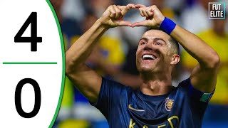 Al Nassr vs Al Shabab Highlights  CRISTIANO RONALDO Double [upl. by Nohcim]