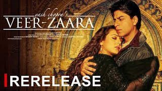 VEER ZAARA  ReRelease  Shah Rukh Khan  Priety Zinta  Rani Mukerji  YashChopra  Divya Dutta [upl. by Enaffit]