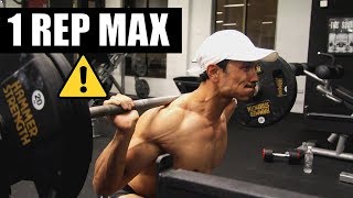 Bodybuilders ke liye वैधानिक चेतावनी ⚠️ ONE REP MAX testing procedure [upl. by Einafets]