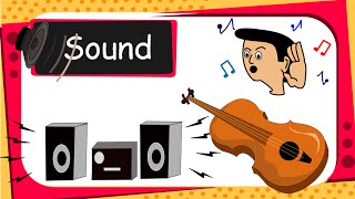 Science  Sound  What is Sound and how sound is produced  English [upl. by Agler]