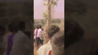 Leopard attacks villagers human animal conflict leopard leopardsafari attacks wildlife nature [upl. by Hanway]