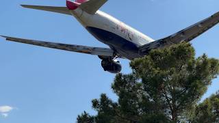 26R arrival – Special Livery British Airways Boeing 777236ER arrives at Las Vegas  GYMML [upl. by Harper725]