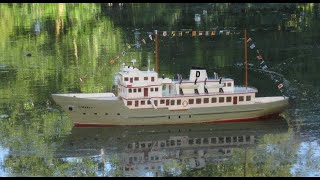 Fahrgastschiff LIBERTY  Jungfernfahrt nach 50 Jahren [upl. by Annaj]