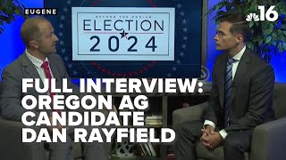 Dan Rayfield discusses Oregon Attorney General campaign [upl. by Stedt]