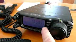 Yaesu FT100D with DSP [upl. by Yssor111]