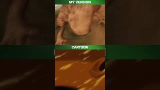 Real Life VS Cartoon  Ben 10 Wildmutt Transformation Shorts Ben10 [upl. by Inot]