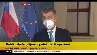 Andrej Babiš Po druhém očkování se imunita zhoršuje [upl. by Salzhauer196]