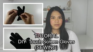 Tutorial  DIY Touch Screen Gloves [upl. by Fina489]