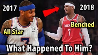 Where Is Carmelo Anthony Now From All Star To OUT OF THE NBA In Less Than 2 Years [upl. by Fitzgerald834]