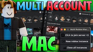 How To Run MULTIPLE Roblox Accounts AT ONCE on MAC NEW METHOD  Multiple Roblox Accounts Mac [upl. by Funk]