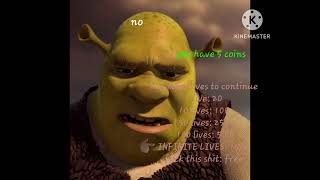 shrek game over bootleg I made for fun [upl. by Niccolo]