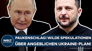 PUTINS KRIEG Waffenstillstand mit Russland Wilde Spekulationen über überraschenden UkrainePlan [upl. by Eatnoj]