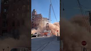 Dubuque Malt amp Brewery Demolition [upl. by Senilec]