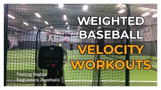 Weighted Baseball Velocity Workouts  103 MPH  Driveline Baseball [upl. by Kos369]