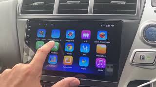 10” Android car radio hidden menus and passwords K2001n T3 [upl. by Edwyna]