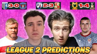 League Two Score Predictions Game Week 1 vs raynersbantams [upl. by Coke]