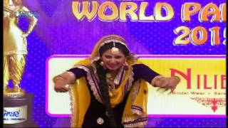 Gagandeep Randhawa s dance Miss World Punjaban 2015 [upl. by Notsirhc]