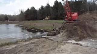 Cotter dragline services inc Pond video 5 [upl. by Aicatsue]