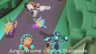 Rodeo Stampede Jungle Theme MSM Indicated [upl. by Kotick]