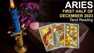 ARIES FIRST HALF OF DECEMBER 2023 quotCOMING TO AN IMPORTANT AGREEMENT MAKING HEADWAYquot tarotreading [upl. by Inalan]