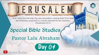 D4  Cpm  Special Bible Studies JERUSALEM Pastor Lalu Abraham Ceylon Pentecostal Mission [upl. by Mclyman]