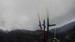 Höhenflug Gleitschirm Lüsen Paragliding [upl. by Anemaj337]