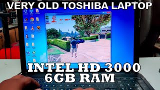 GTA 5 with intel hd 3000 and 6 gb ram  low end toshiba laptop  pentium processor [upl. by Gunar175]