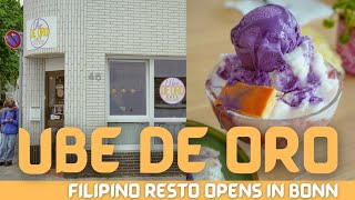 Best Lechon Belly in Town Filipino Restaurant Opens in Bonn filipinofood halohalo ube filipino [upl. by Milli]