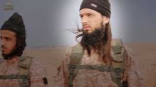 Faces of ISIS militants revealed in beheading video [upl. by Berrie13]