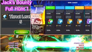 MCOC Jack Bounty Full Hunt 1 Cosmic Path  Threat Level 5 [upl. by Kellina]