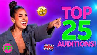 25 MOST VIEWED Britains Got Talent Auditions OF ALL TIME 🤯 [upl. by Fianna]